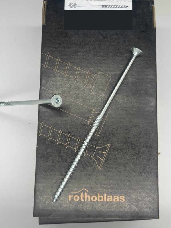 Rothoblaas Structural Countersunk Wood Screws HBS ( New )