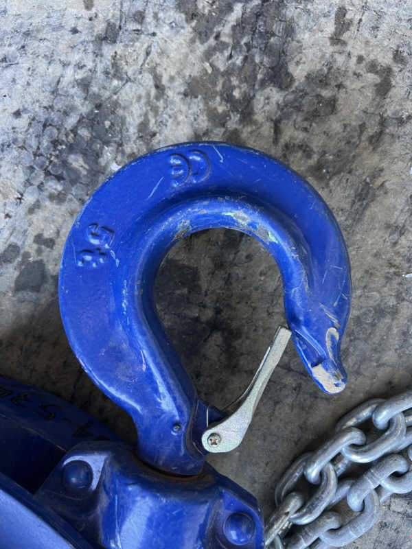 5T MF Chain Block Hoist, 6m Chain ( Used ) - Image 4