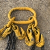 11.2 T Clevis C Hook - Leg Chain Sling With Shortening Hooks ( Used ) - Image 4