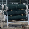 Green PVC Coated Chain Link Fence 1.8m X 25m ~ 50mm 3.55/2.5mm ( New ) - Image 2