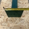 Intermediate Post 60 x 60mm With Base Plate For 1.8m High Chain Link Fence, Green ( New ) - Image 5