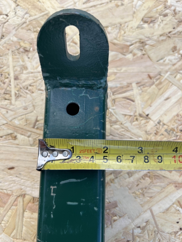 Strut 50 x 50mm For Corner Posts For 1.8m High Chain Link Fence, Green ( New ) - Image 2