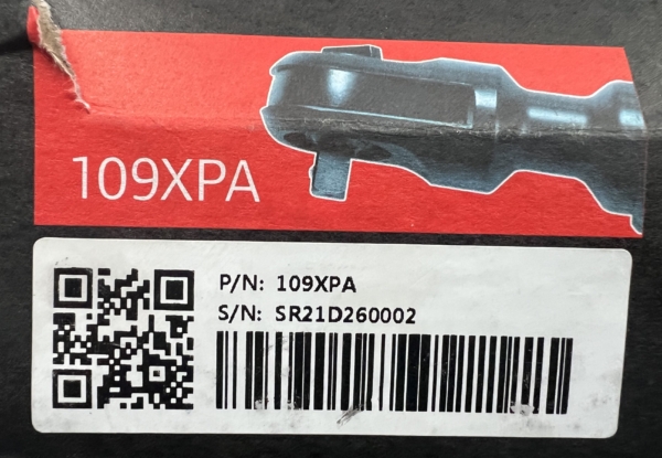 109XPA High Torque  Air Ratchet Wrench 3/8'' Drive (New) - Image 6