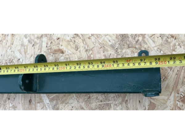 Corner Post 60 x 60mm With Base Plate For 1.8m High Chain Link Fence, Green ( New ) - Image 4