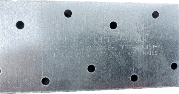 Simpson Strong-Tie JHA270/75 75mm Jiffy Joist Hanger For Timber to Timber Pre-galvanised (New) - Image 5