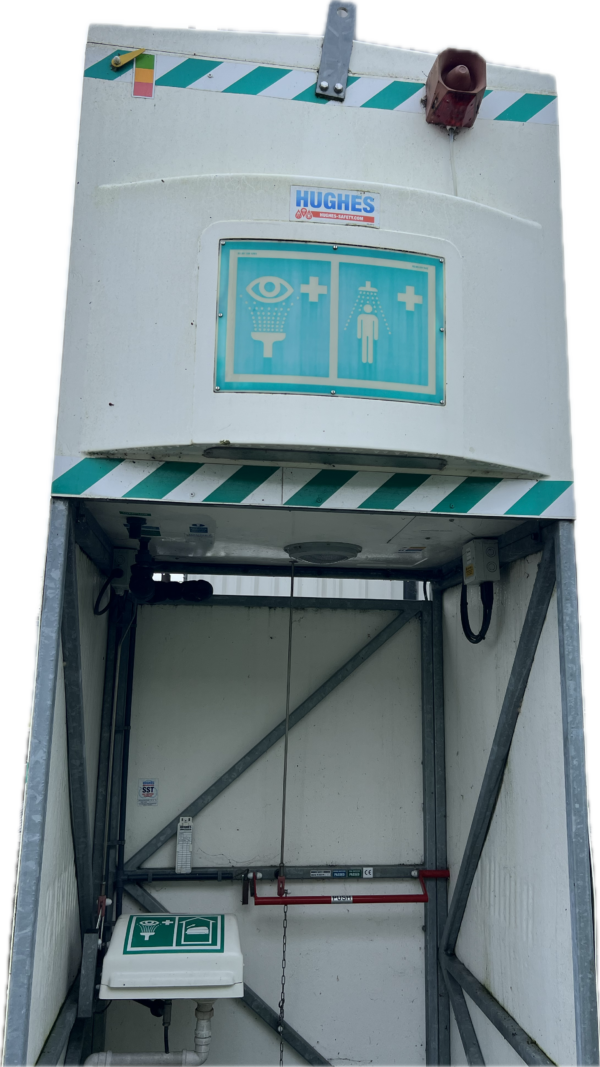 HUGHES 1200L Safety Shower - Immersion Heated (Used) - Image 2