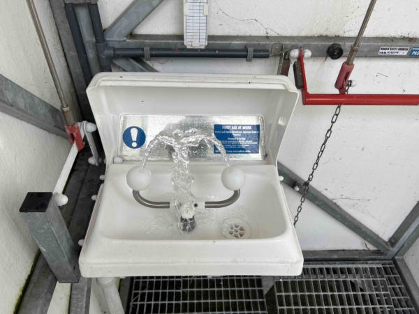 HUGHES 1200L Safety Shower - Immersion Heated (Used) - Image 4
