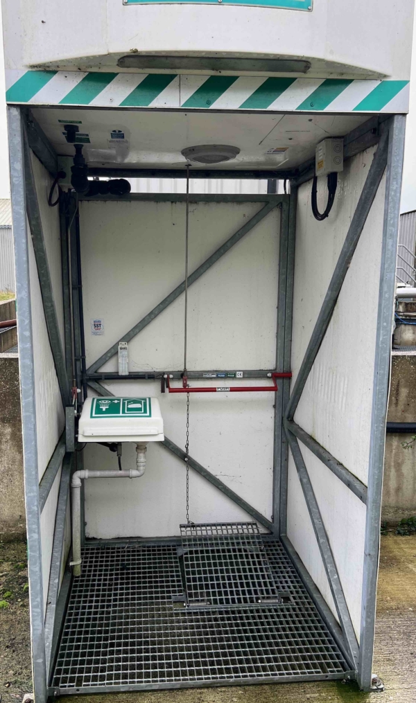 HUGHES 1200L Safety Shower - Immersion Heated (Used) - Image 5
