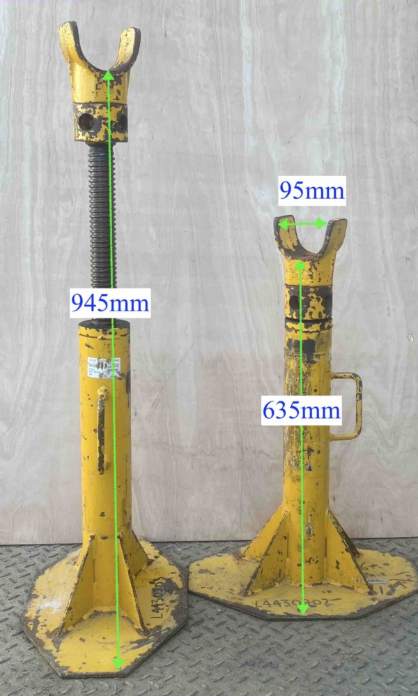 SJ6 6 Tonne Heavy Duty Cable Drum Jacks (Used) - Image 2