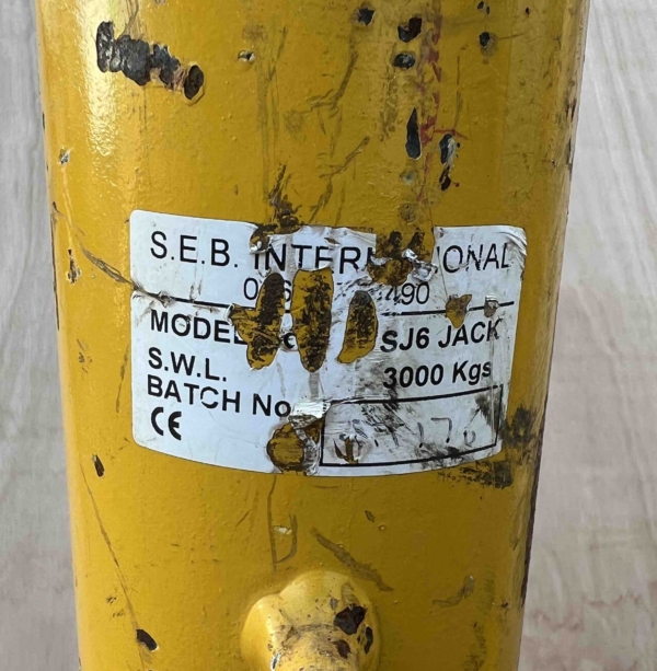 SJ6 6 Tonne Heavy Duty Cable Drum Jacks (Used) - Image 3